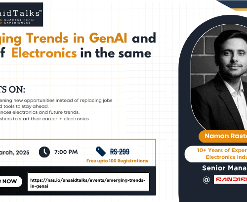 Emerging Trends in GenAI and Role of Electronics in the same