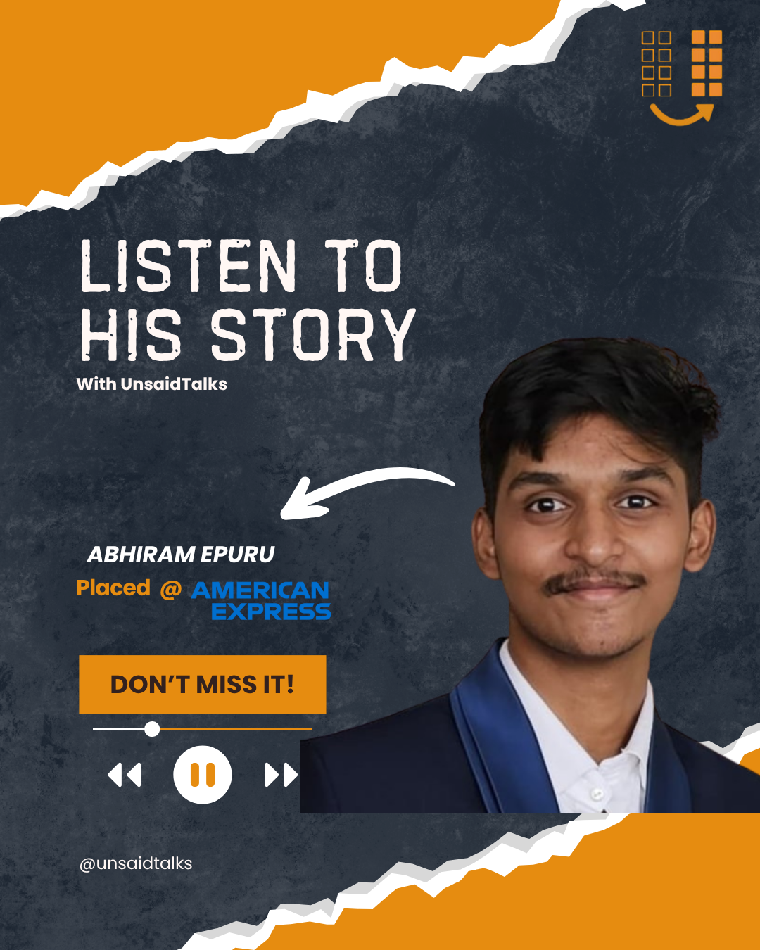 Abhiram’s Journey to American Express